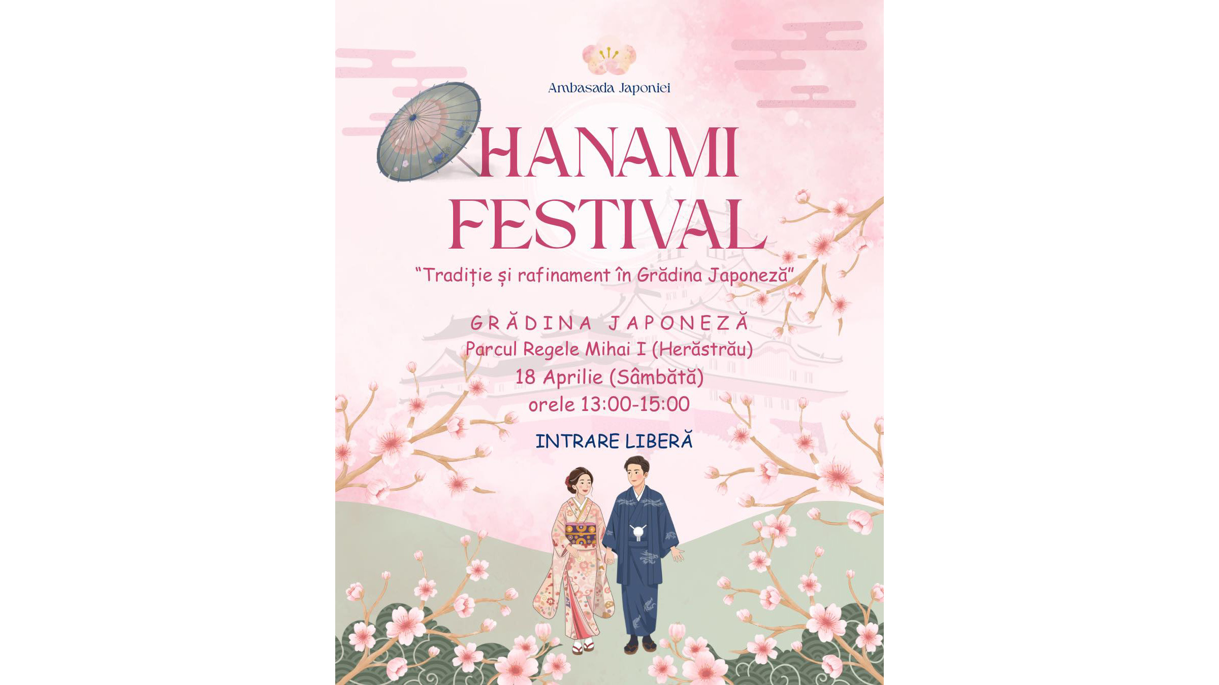 Hanami 2026 – prima mea demonstrație ca profesor, într-o atmosferă de poveste